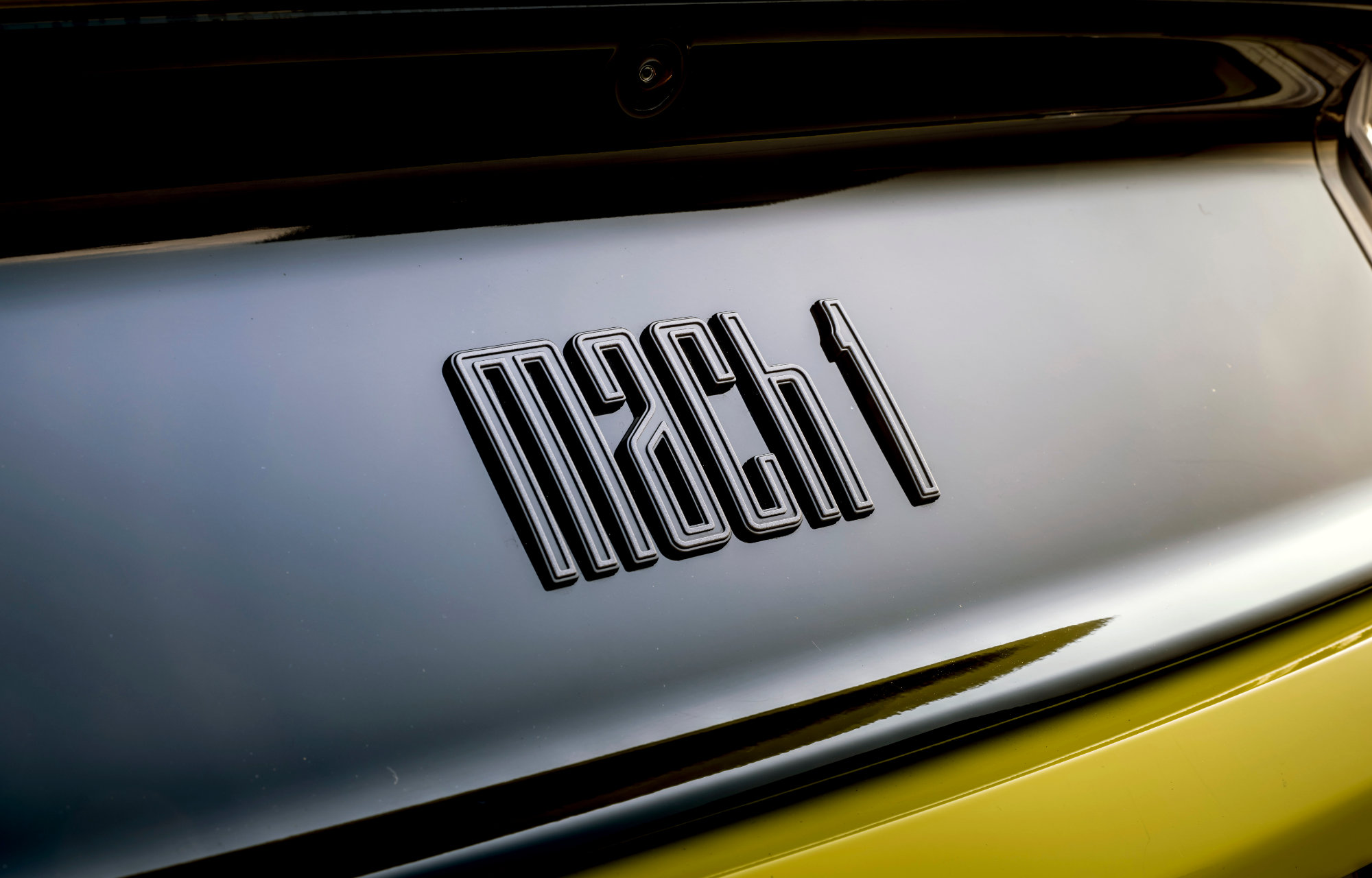 Ford Mustang Mach 1 Zeichen